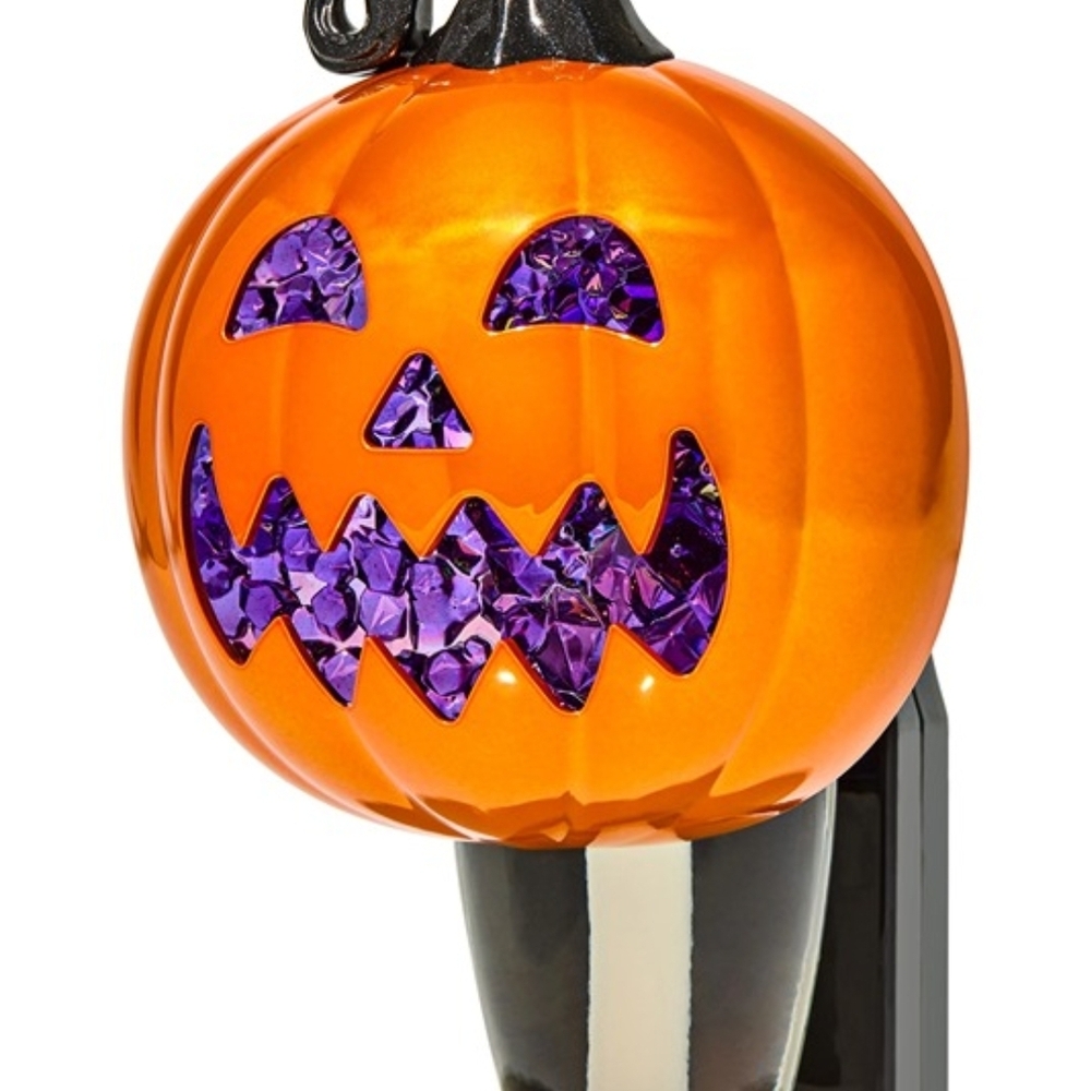 Bath & Body Works Halloween Pumpkin Night Light Wallflower Plug NEW!